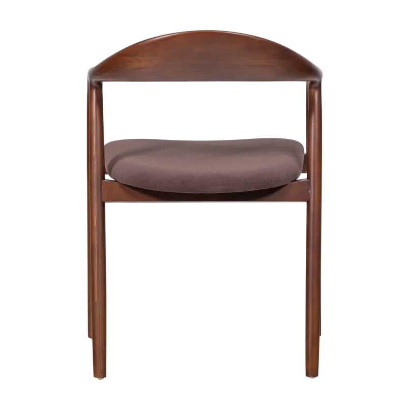 Spisebordsstol Bran med armlæn - Brun - Møbler - Stole & lænestole - Spisebordsstole & køkkenstole