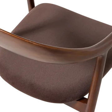 Spisebordsstol Bran med armlæn - Brun - Møbler - Stole & lænestole - Spisebordsstole & køkkenstole