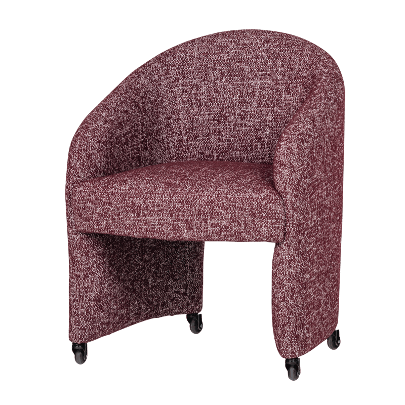 Spisebordsstol Cordo - Bordeaux - Møbler - Stole & lænestole - Spisebordsstole & køkkenstole