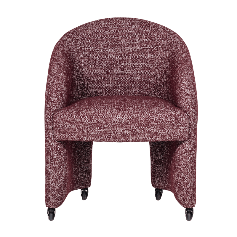 Spisebordsstol Cordo - Bordeaux - Møbler - Stole & lænestole - Spisebordsstole & køkkenstole