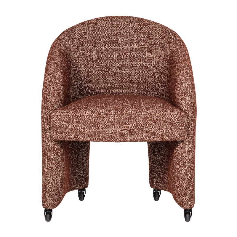 Spisebordsstol Cordo - Rustbrun - Møbler - Stole & lænestole - Spisebordsstole & køkkenstole