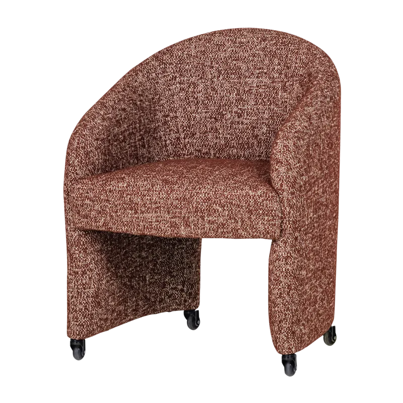 Spisebordsstol Cordo, Rustbrun