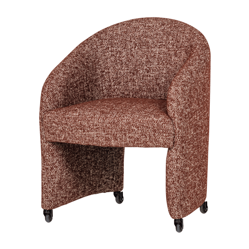 Spisebordsstol Cordo, Rustbrun