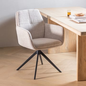 Spisebordsstol Grant med drejefunktion - Natur melange - Møbler - Stole & lænestole - Armstole