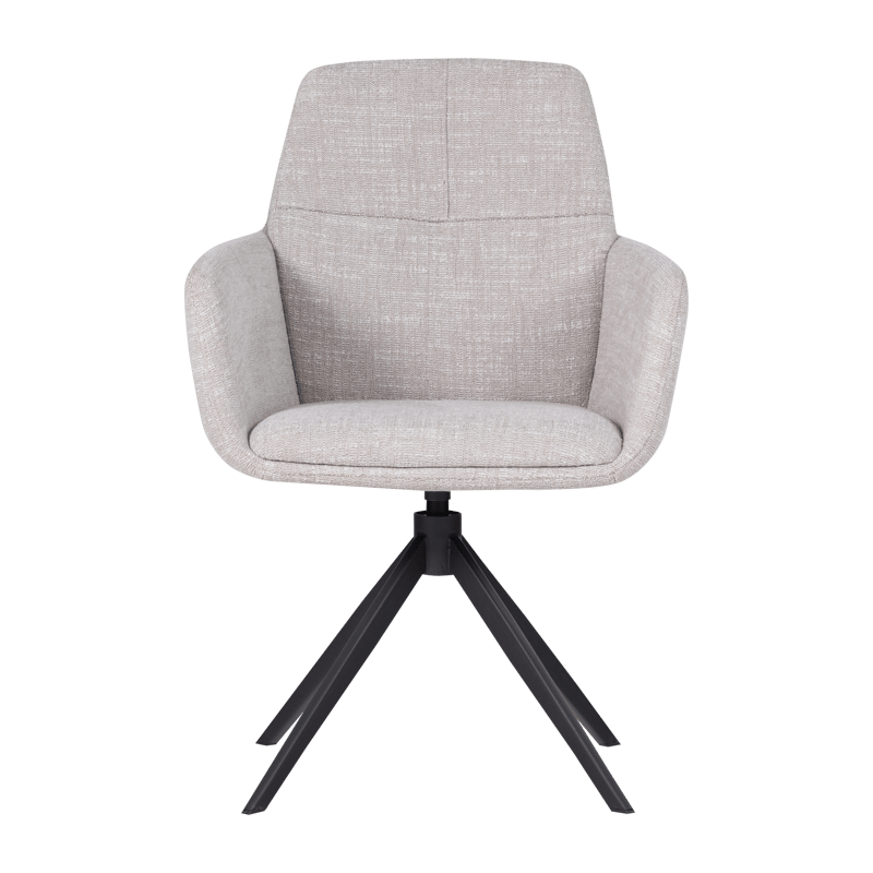 Spisebordsstol Grant med drejefunktion - Natur melange - Møbler - Stole & lænestole - Spisebordsstole & køkkenstole