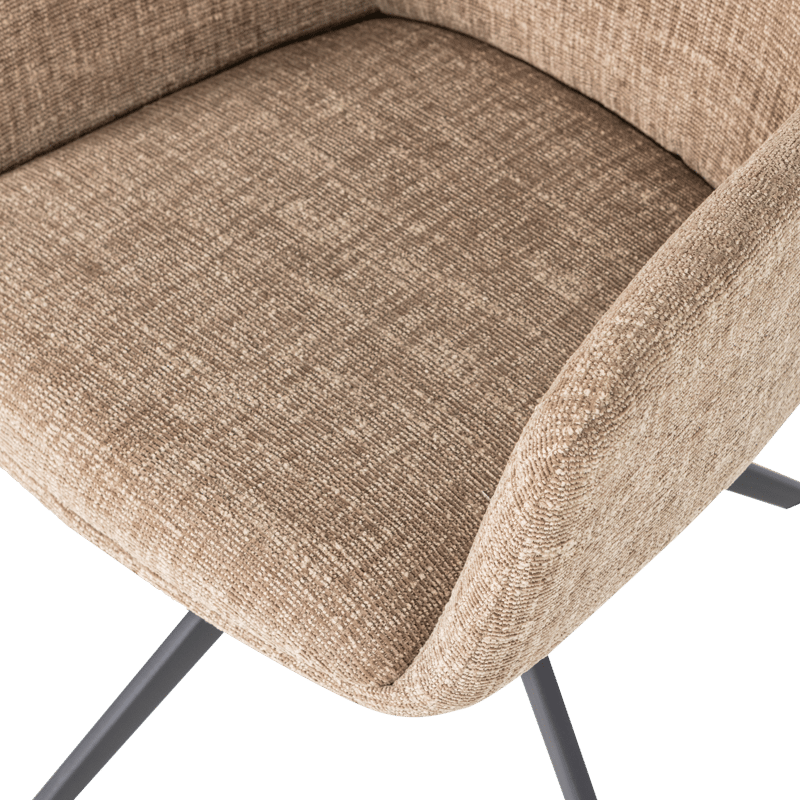 Spisebordsstol Grant med drejefunktion - Sand melange - Møbler - Stole & lænestole - Spisebordsstole & køkkenstole