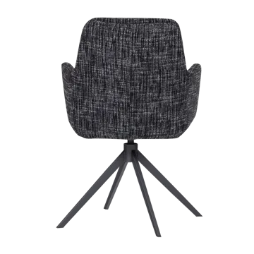 Spisebordsstol Grant med drejefunktion - Sort - Møbler - Stole & lænestole - Armstole
