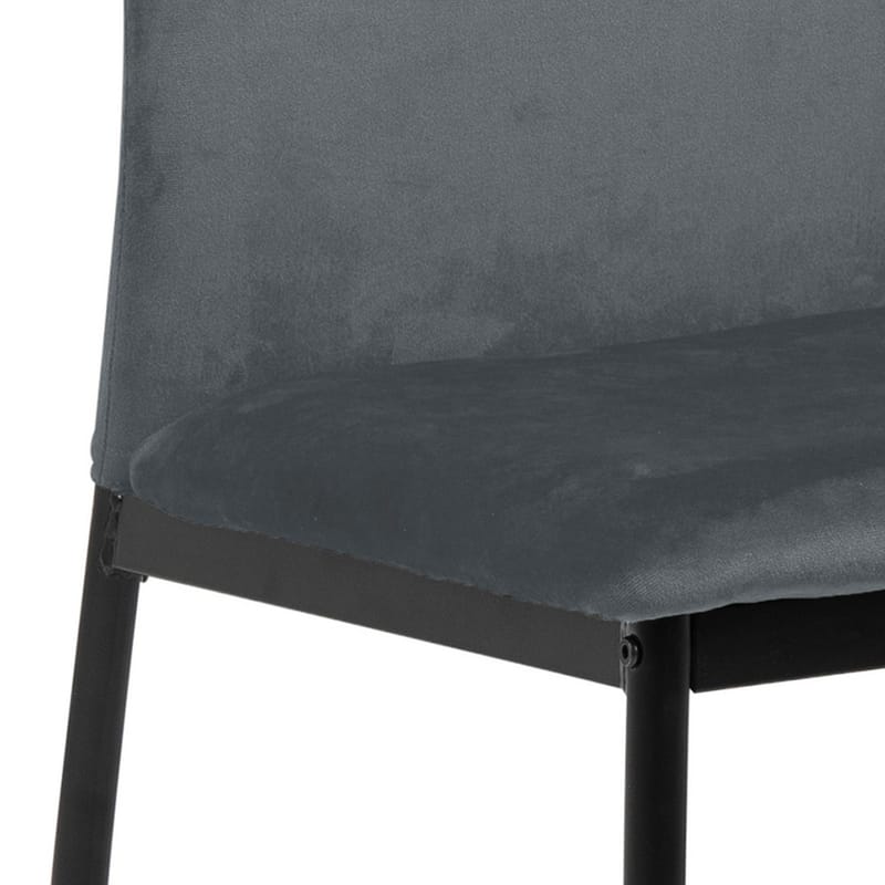 Spisebordsstol HOME4YOU Demina Grå - Grå - Møbler - Stole & lænestole - Spisebordsstole & køkkenstole