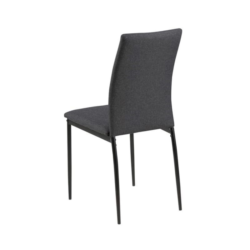 Spisebordsstol HOME4YOU Demina Mørkegrå - Mørkegrå - Møbler - Stole & lænestole - Spisebordsstole & køkkenstole