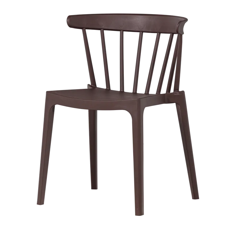 Spisebordsstol med ribber Bliss udendørs, Lilla/Brun