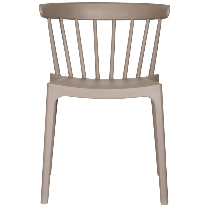 Spisebordsstol med ribber Bliss udendørs - Taupe - Møbler - Stole & lænestole - Spisebordsstole & køkkenstole