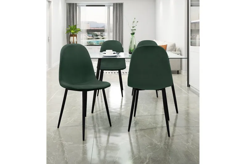 Spisebordsstol Monza sæt med 4 - Møbler - Stole & lænestole - Spisebordsstole & køkkenstole