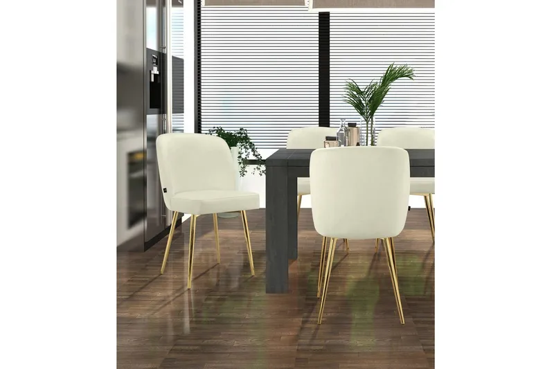 Spisebordsstol Nagano sæt med 2 - Møbler - Stole & lænestole - Spisebordsstole & køkkenstole