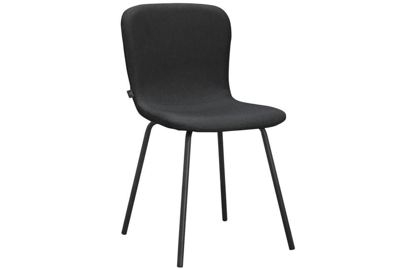 Spisebordsstol Ulmar Sæt med 2 Antracit - Antracit - Møbler - Stole & lænestole - Spisebordsstole & køkkenstole