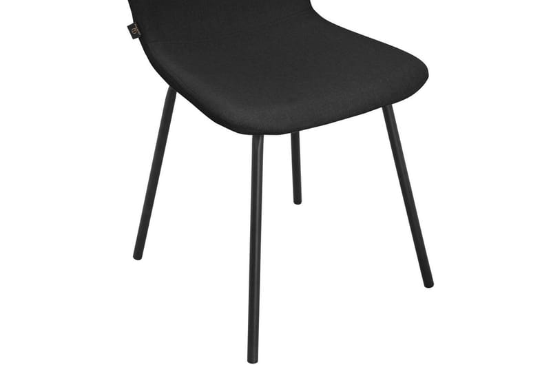 Spisebordsstol Ulmar Sæt med 2 Antracit - Antracit - Møbler - Stole & lænestole - Spisebordsstole & køkkenstole