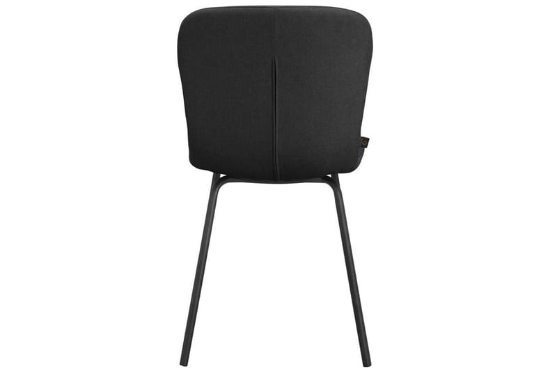 Spisebordsstol Ulmar Sæt med 2 Antracit - Antracit - Møbler - Stole & lænestole - Spisebordsstole & køkkenstole