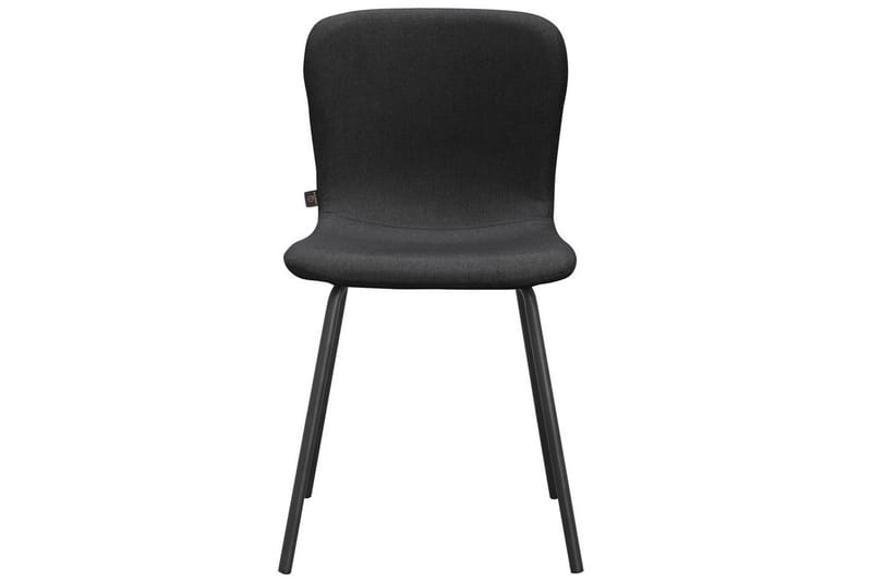 Spisebordsstol Ulmar Sæt med 2 Antracit - Antracit - Møbler - Stole & lænestole - Spisebordsstole & køkkenstole