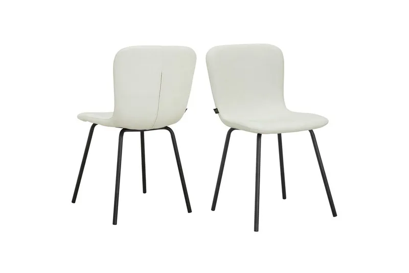Spisebordsstol Ulmar Sæt med 2 Creme, Creme