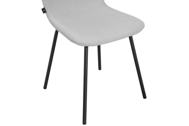 Spisebordsstol Ulmar Sæt med 2 Lys Grå - Lys Grå - Møbler - Stole & lænestole - Spisebordsstole & køkkenstole
