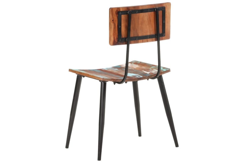 Spisebordsstole 2 Stk. Massivt Genbrugstræ - Spisebordsstole & køkkenstole - Armstole