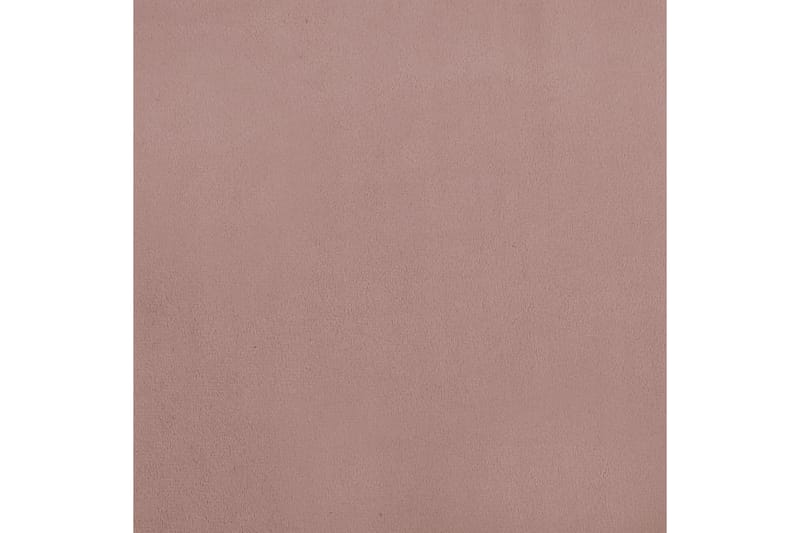spisebordsstole 4 stk. fløjl pink - Hvid - Møbler - Stole & lænestole