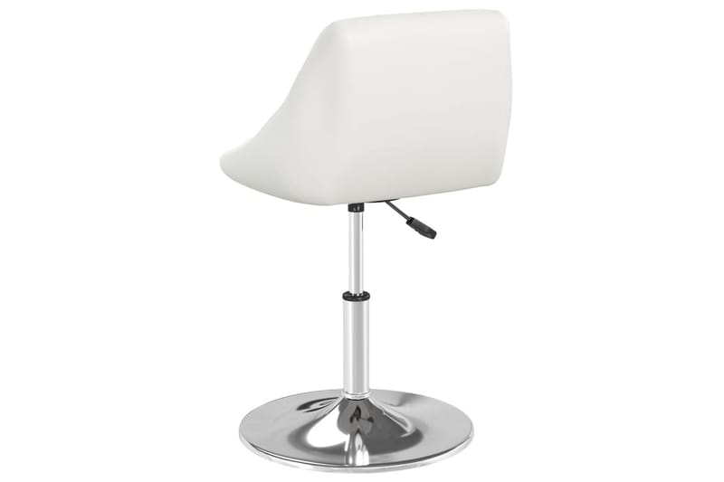 spisebordsstole 4 stk. kunstlæder hvid - Hvid - Spisebordsstole & køkkenstole - Armstole