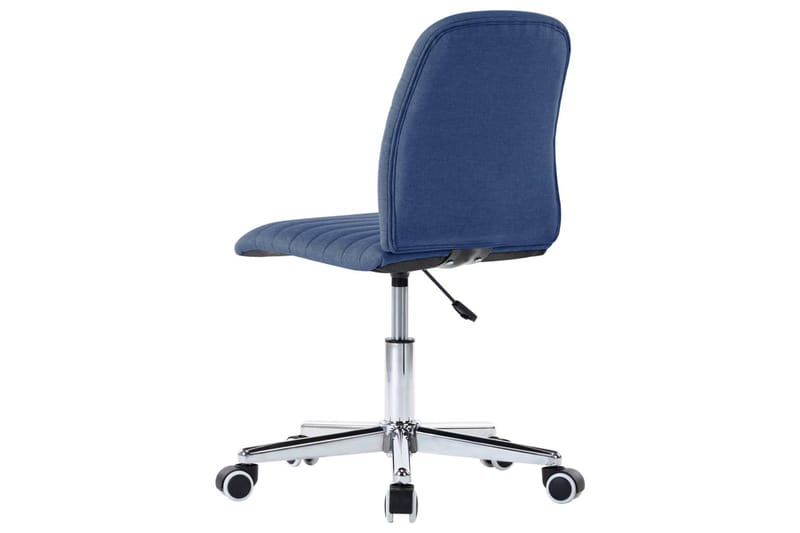 Spisebordsstole 4 Stk. Stof Blå - Spisebordsstole & køkkenstole - Armstole