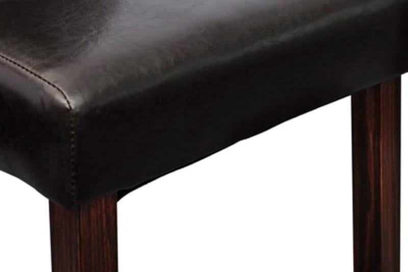 Spisebordsstole 6 Stk. Brun - Brun - Spisebordsstole & køkkenstole - Armstole