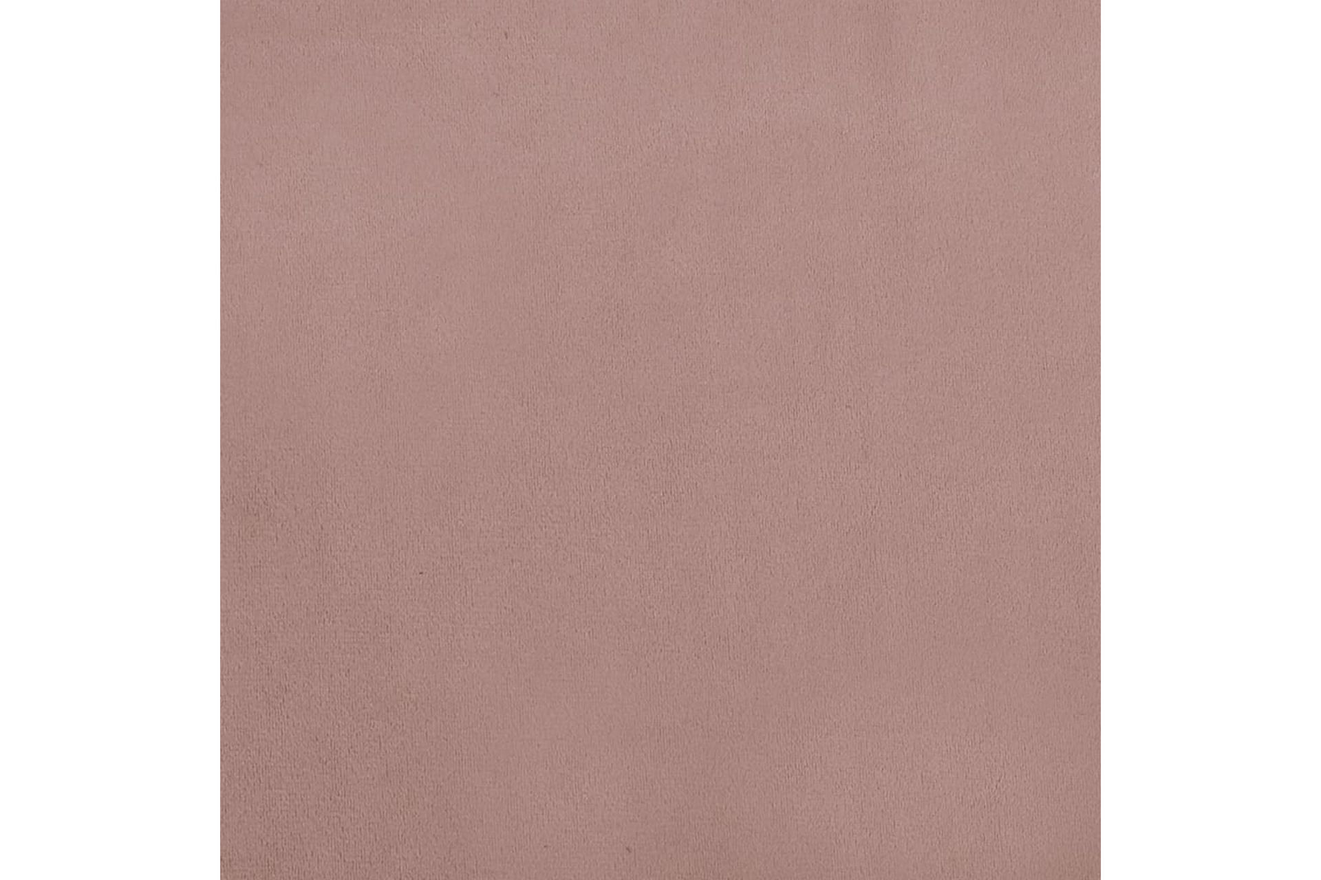 spisebordsstole 6 stk. fløjl pink - Lyserød - Møbler - Stole & lænestole