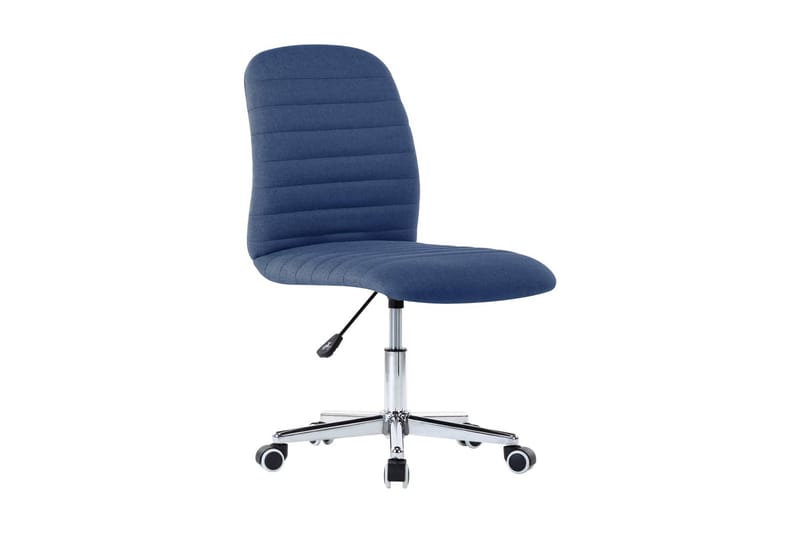 Spisebordsstole 6 Stk. Stof Blå - Spisebordsstole & køkkenstole - Armstole