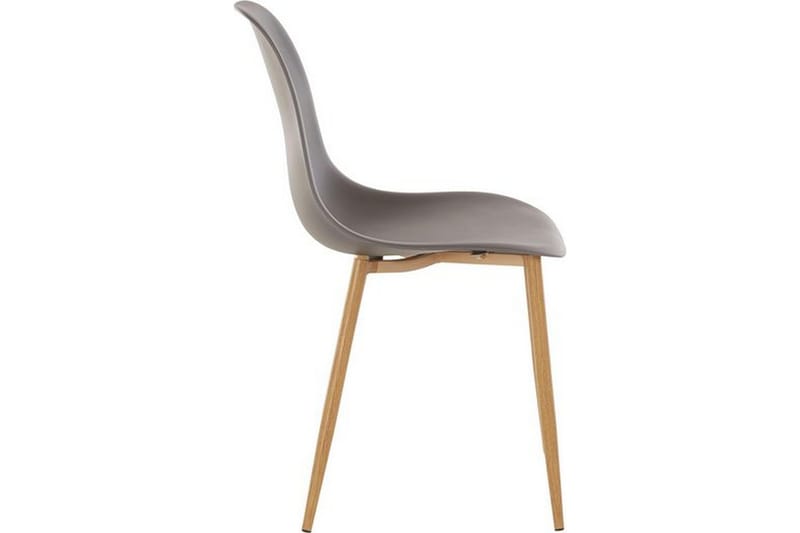 Abia spisebordsstol Plast 2 stk. - Antracit - Møbler - Stole & lænestole - Spisebordsstole & køkkenstole