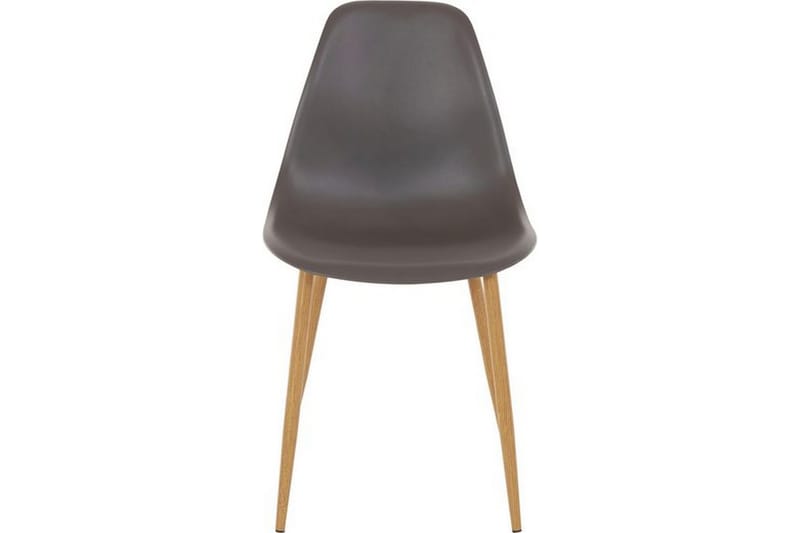 Abia spisebordsstol Plast 2 stk. - Antracit - Møbler - Stole & lænestole - Spisebordsstole & køkkenstole