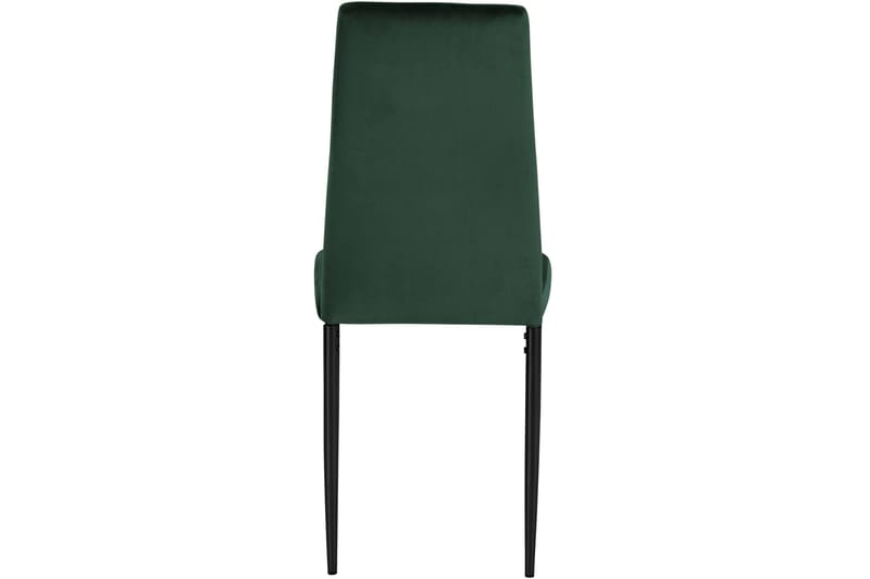 Aggarp Spisebordsstol 2 stk - Velour/Mørkegrøn - Møbler - Stole & lænestole - Spisebordsstole & køkkenstole