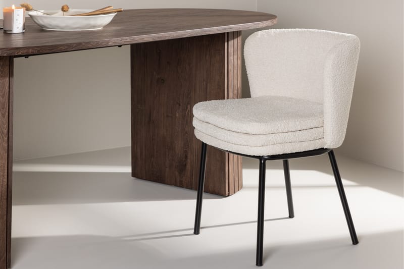 Agnes Spisestol Hvid - Venture Home - Spisebordsstole & køkkenstole