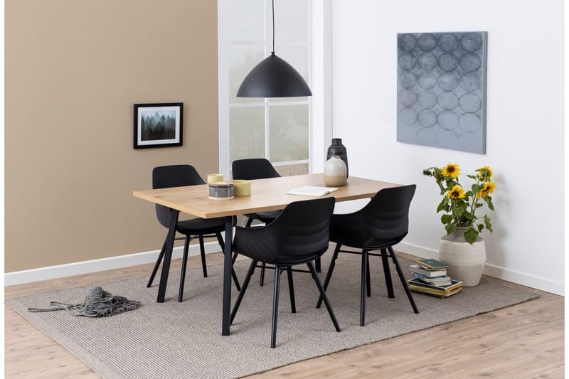 Ahmor Armstol - Sort - Spisebordsstole & køkkenstole - Armstole