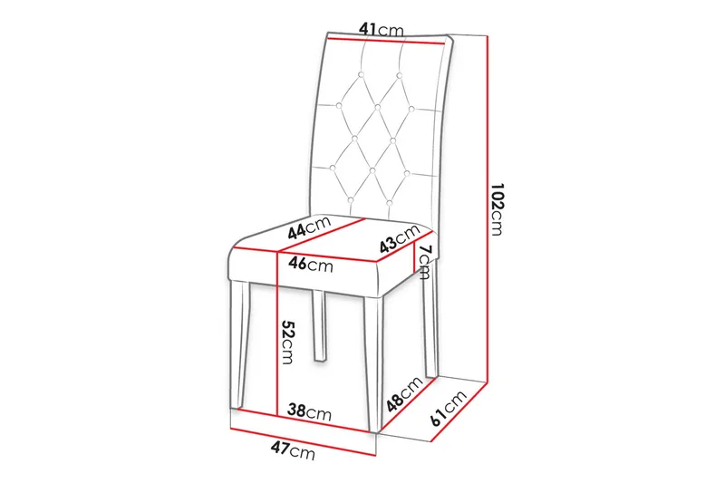 Aldbrough Spisebordsstol - Møbler - Stole & lænestole - Spisebordsstole & køkkenstole
