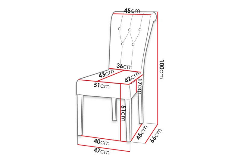 Aldbrough Spisebordsstol - Møbler - Stole & lænestole - Spisebordsstole & køkkenstole