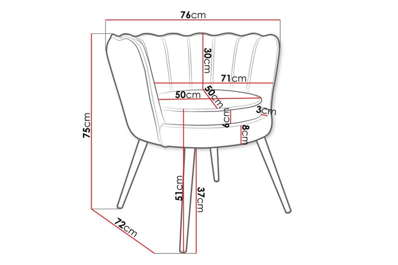 Aldbrough Spisebordsstol - Møbler - Stole & lænestole - Spisebordsstole & køkkenstole