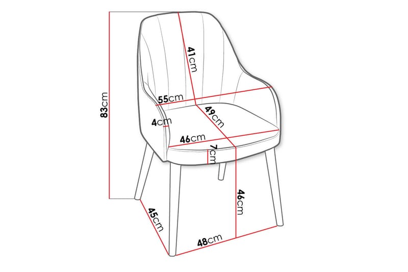 Aldbrough Spisebordsstol - Møbler - Stole & lænestole - Spisebordsstole & køkkenstole
