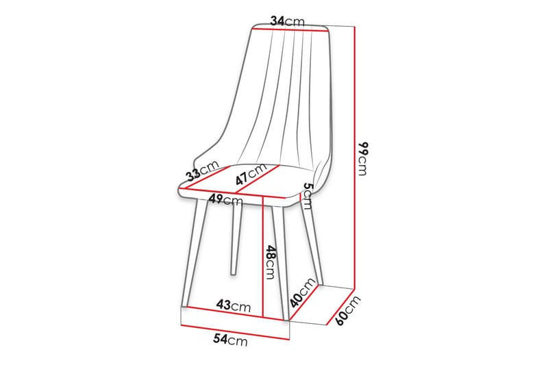 Aldbrough Spisebordsstol - Møbler - Stole & lænestole - Spisebordsstole & køkkenstole