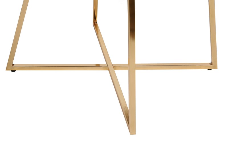 Alsacia Spisebordsstol 4 stk - Guld/Brun - Møbler - Stole & lænestole - Spisebordsstole & køkkenstole