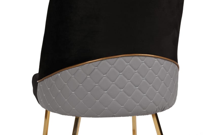 Alsacia Spisebordsstol - Sort/Guld - Møbler - Stole & lænestole - Spisebordsstole & køkkenstole