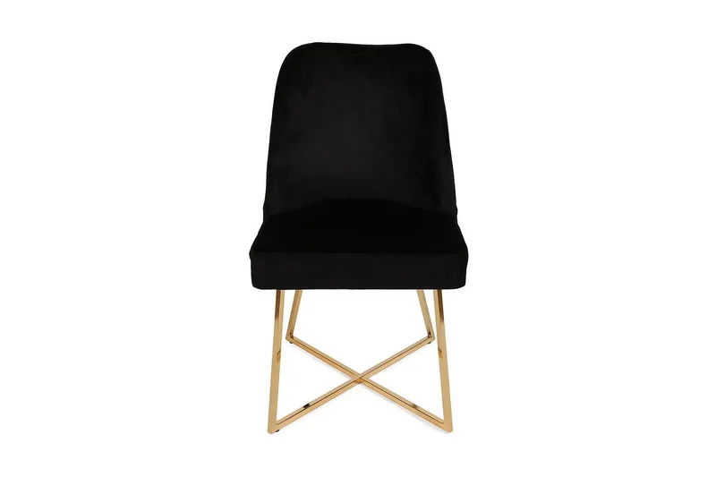 Alsacia Spisebordsstol - Sort/Guld - Møbler - Stole & lænestole - Spisebordsstole & køkkenstole