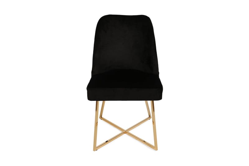 Alsacia Spisebordsstol - Sort/Guld - Møbler - Stole & lænestole - Spisebordsstole & køkkenstole