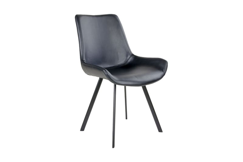 Amil Spisebordsstol - Sort/Kunstlæder - Spisebordsstole & køkkenstole