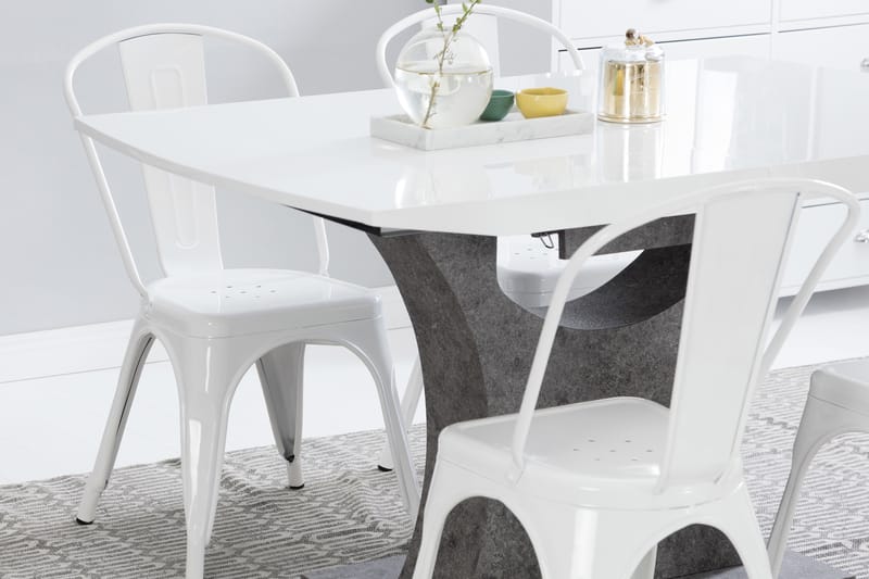 Amparo Stol - Hvid - Spisebordsstole & køkkenstole