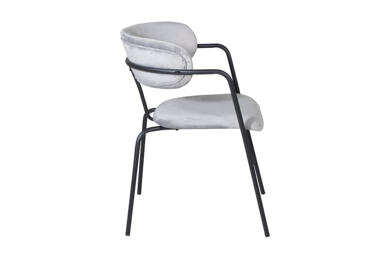 Arcarazo Lænestol - Grå/Sort - Spisebordsstole & køkkenstole - Armstole