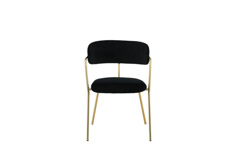 Arcarazo Lænestol - Sort/Messing - Spisebordsstole & køkkenstole - Armstole