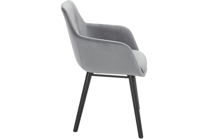 Arda Armstol - Grå - Møbler - Stole & lænestole - Spisebordsstole & køkkenstole