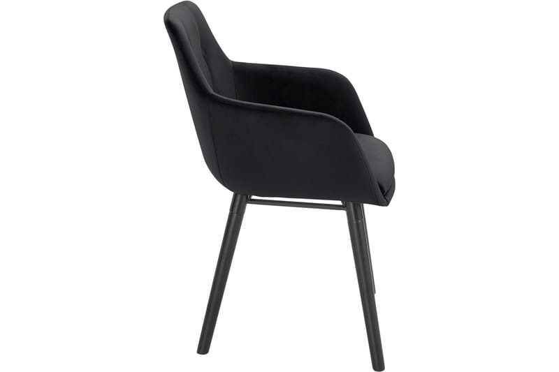Arda Armstol - Sort - Møbler - Stole & lænestole - Spisebordsstole & køkkenstole